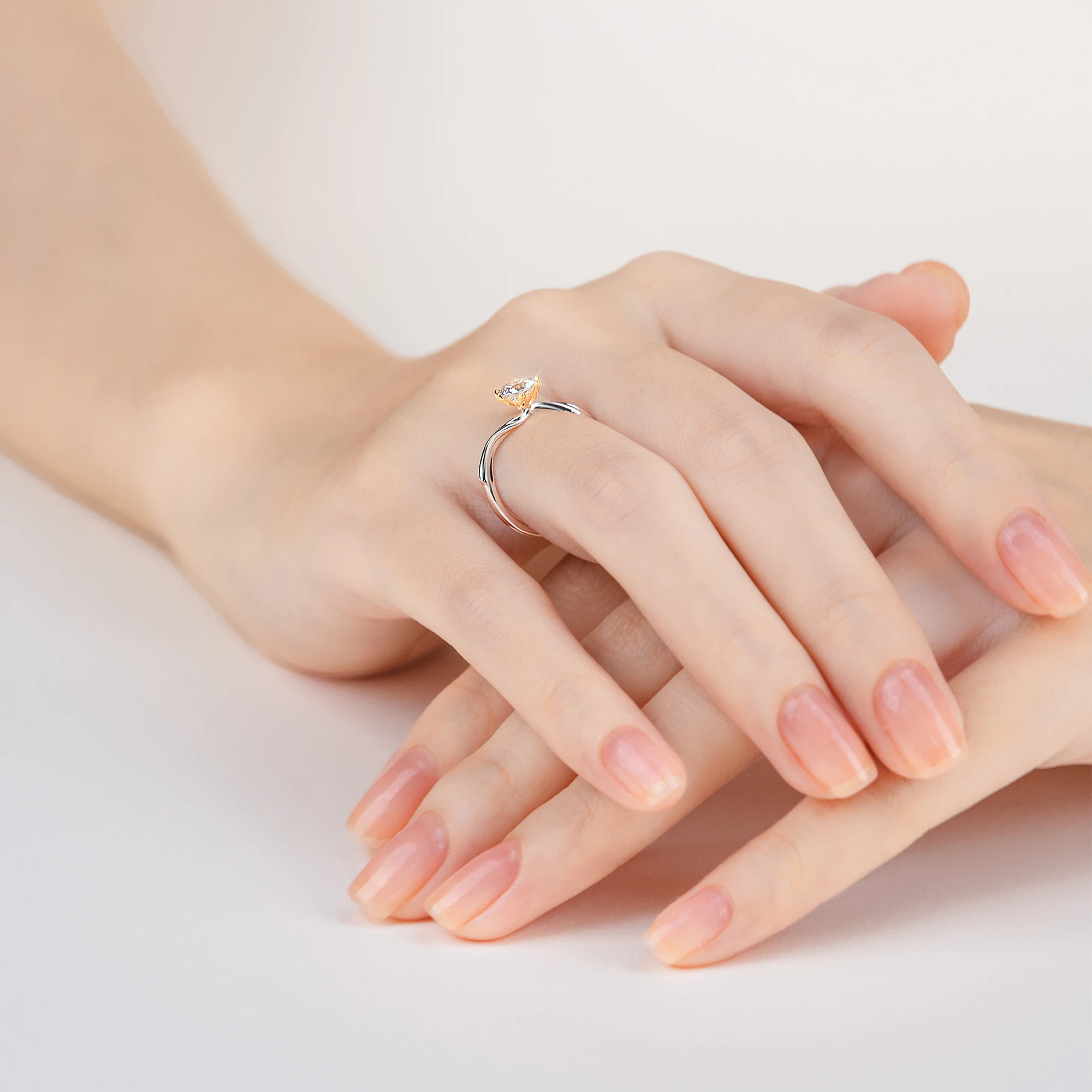 Nhẫn đính hôn Kim cương Mermaid's Shell NCH5302 6